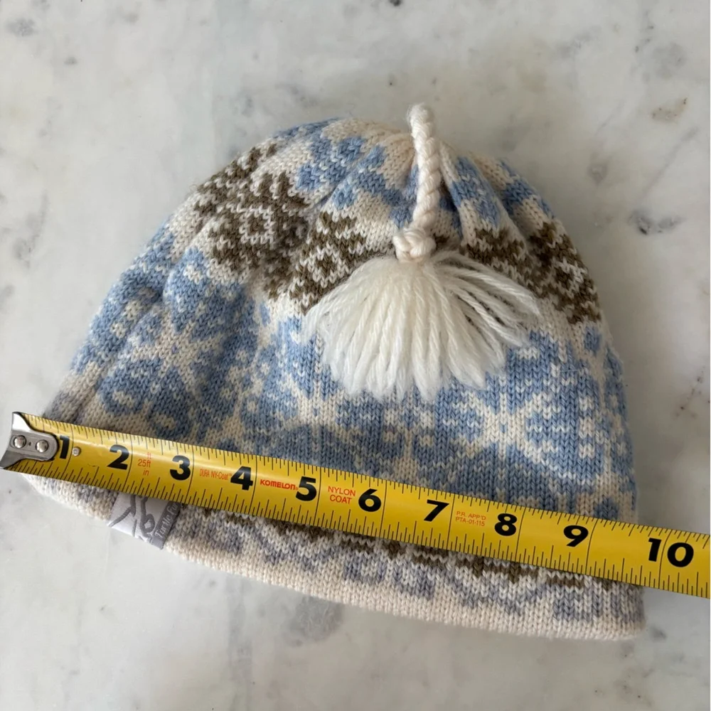 Turtle Fur Wool Fair Isle Beanie